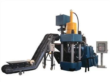 Brukt aluminiumsbrikettpresse